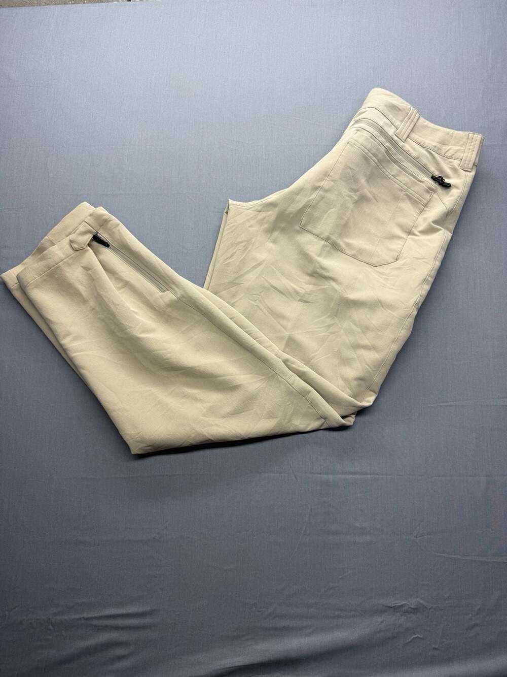 Cabela GuideWear Pants Size W34 L32 Khaki Hiking Cargo